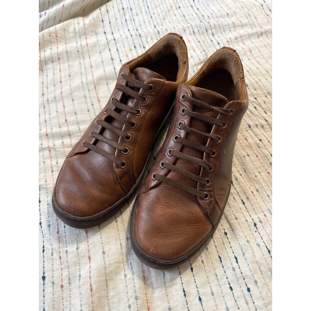Thursday Boot Company Brown Leather Sneakers
